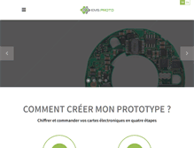 Tablet Screenshot of emsproto.com